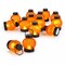 12Pcs LED Pumpkin Tea Lights Flickering Candles Flameless Halloween Party Decor